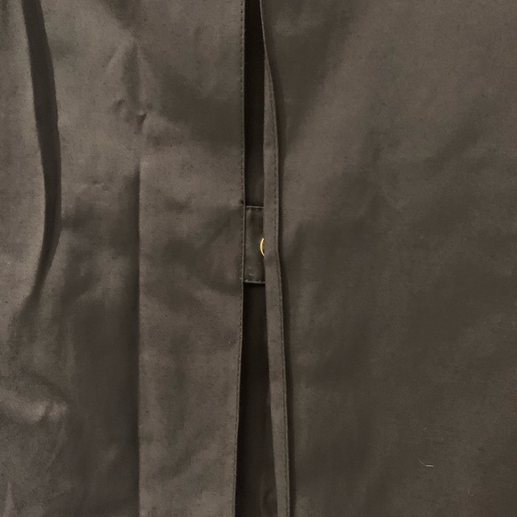 NWT Cole Haan Women’s Hooded Black Trench Coat - Picture 8 of 8